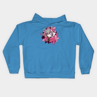 Anime Just a Girl Who Loves Flowers Collection Kids Hoodie